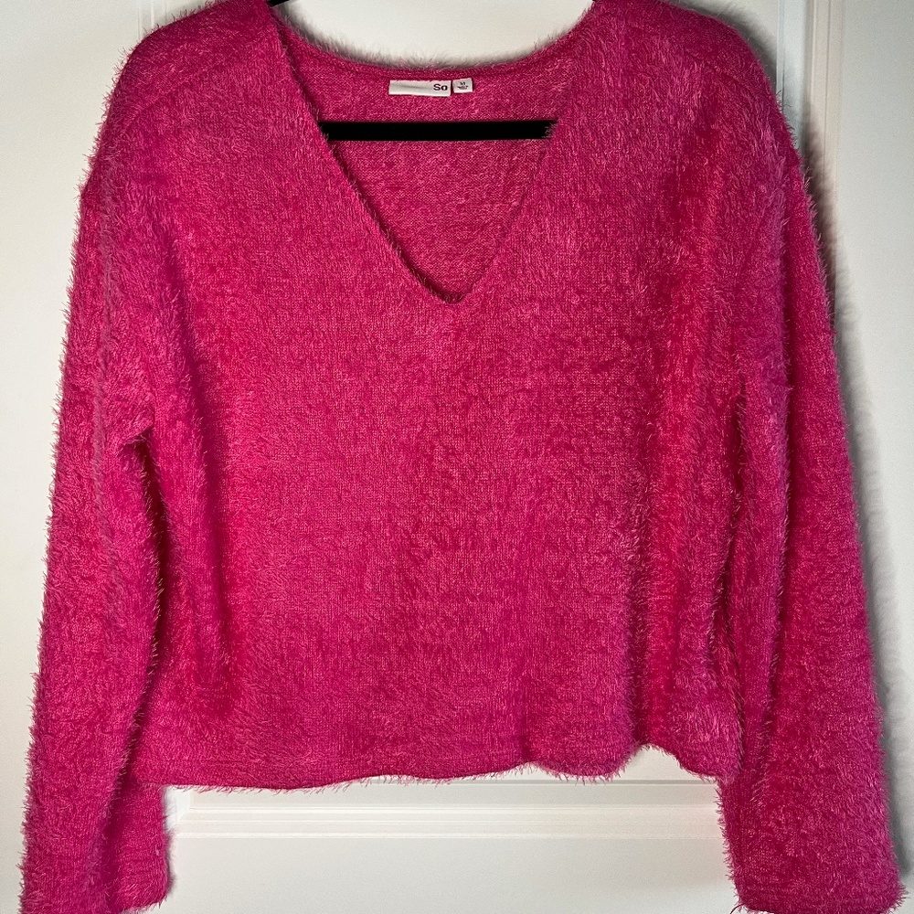 Fuzzy sweater
